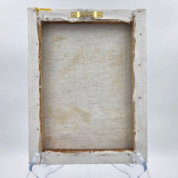 South American Painting Arist Signed Miquilena Original Set of 2 - Picture 3 of 8